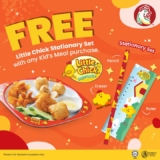 The Chicken Rice Shop – Little Chick Stationery Set Promo for Kids Meals