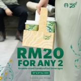 Starbucks Exclusive Promo: Enjoy 2 Handcrafted Beverages for RM20 this March 2024