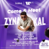 Tealive Free Drinks Event with Zynakal & Warner Music Artists Meet Up March 2024