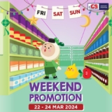 Pasaraya CS Weekend Promotions until 24 March 2024