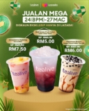 Tealive x Lazada Mega Sale 2024: Quench Your Thirst with Irresistible Deals
