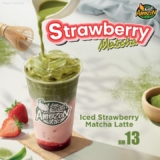 Cafe Amazon: Iced Strawberry Matcha Latte Delight | Eid Mubarak Promo 2024