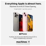 Machines Suria KLCC Grand Opening Event Promotions April 2024
