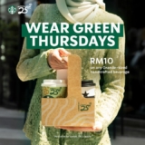 Starbucks Green Thursdays RM10 Promo April 2024