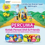 HTM Pharmacy presents: Exciting Promo with Johnson’s Products and Didi & Friends Pencil Box – April 2024