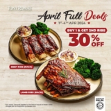 Tony Roma’s April Fool’s Special: Enjoy 30% Off Your Second Plate of Ribs (April 2024)