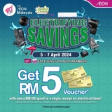 AEON Raya 2024 Promo – Get RM5 Vouchers! Upgrade Your Home Appliances Now