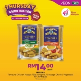 AEON Thursday is Better than Friday Sale on 10 & 11 April 2024
