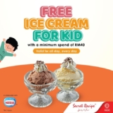 Secret Recipe: FREE Ice Cream Promotion 2024 – Treat Your Little Ones to a Sweet Surprise!