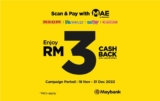 Free RM3 Cashback at MR.DIY with MAE by Maybank2u