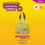 AEON Thursday is Better than Friday Sale on 18 April 2024