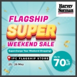 Harvey Norman Flagship Super Weekend Sale May 2024 with up to 70% Off