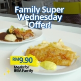 IKEA Malaysia: Midweek Specials for IKEA Family Members – Fish and Chips or Chicken Chop for RM9.90! (May/June 2024 Promo)