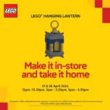 LEGO Certified Store Exclusive Event: Get Your FREE LEGO Hanging Lantern Now Promo April 2024