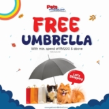 Pets Wonderland: Free Umbrella Promo – Make Every Adventure Wonderful