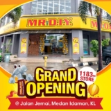 MR DIY Jalan Jernai, Medan Idaman, KL Opening Promotions