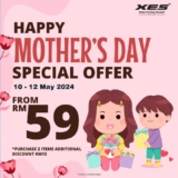 XES Shoes Mother’s Day 2024 Promo: Save RM15 on Stylish Footwear!