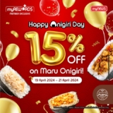 MyNEWS Celebrates Rice Ball Day with 15% Discount for Members | April 2024 Promotion