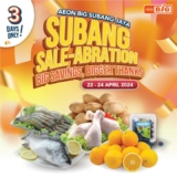 AEON BiG Subang Jaya Sale-abration Sale 2024