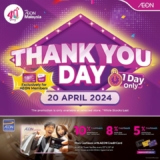 AEON Thank You Day Sale on 20 April 2024