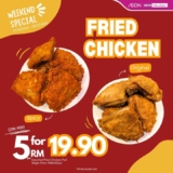 AEON Fried Chicken Weekend Bonanza April 2024 | Grab Yours for RM19.90!