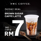 HWC Coffee: Pay Day Deals on Brown Sugar Caffe Latte | April 2024