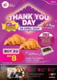 AEON Thank You Day Sale on 28 April 2024