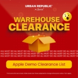 Urban Republic Apple Demo Clearance Sale: Unbeatable Deals on iPhones, iPads, Apple Watches, and MacBooks! (April 2024)