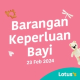 Lotus’s Baby Essentials Sale on April 2024