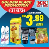 KK Super Mart May 2024 Golden Place Promotion: Your One-Stop Shop for Essential Items!
