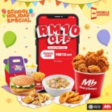 Marrybrown’s School Holiday Fun Special: RM10 OFF with Mobile Ordering! (May 2024)