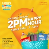 Lotus’s Happy Hours Sale on Every Wednesday