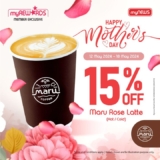 MyNEWS Mother’s Day Special Promo: Enjoy 15% Off Maru Rose Latte – May 2024