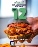 myBurgerLab: Savor the Flavor – Get a Single Patty Burger for RM12! (May 2024)