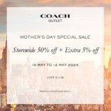 Coach Mother’s Day 2024 Special Promo: Give Mom the Gift of Style – 50% Off!