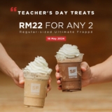 San Francisco Coffee Ultimate Frappé FOR RM22 this Teacher’s Day 2024