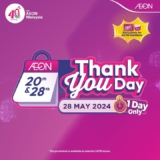 AEON Thank You Day on 28th May 2024