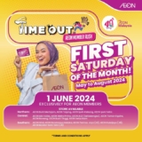 AEON Time Out Day is back on 1st June 2024