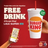 Burger King Presents: FREE DRINK for Foot Football Fans this May 2024!