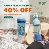 Starbucks Celebrates Happy Teacher Day 2024: Special Gifts for Your Favorite Teachers | May 2024 Promo