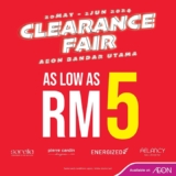 AEON Clearance Sale 2024 – Grab Unbeatable Deals Now! | May – June 2024