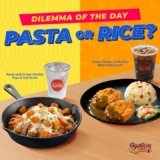 Kenny Rogers ROASTERS Delicious Meal Deals: Choose Between Pasta or Rice with Drink and Dessert