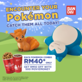 POKEMON POKEMON PROMO – Catch Pikachu’s friends at TGV cinemas with RM10 off