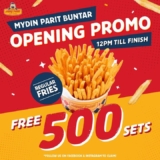 Happy Potato Mydin Parit Buntar Opening Promotions