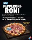 Domino’s Pizza Exclusive Event: Unveiling the Pepperoni-Roni – June 2024 Special