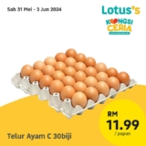 Lotus’s More Cheaper Sale until 3 June 2024