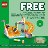 LEGO Certified Store FREE 40685 LEGO® water park from May 27th to June 20th, 2024