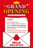 MIXUE Pusat Perdagangan Tuanku Haminah Outlet Grand Opening Promotion May 2024
