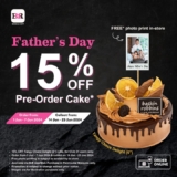 Baskin Robbins Father’s Day Promo: Exclusive 15% OFF Tangy Choco Delight Cake (June 2024)