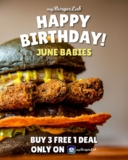 Celebrate June Birthdays with myBurgerLab+ Exclusive Promo!